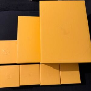 Swarovski Yellow Box Set - empty